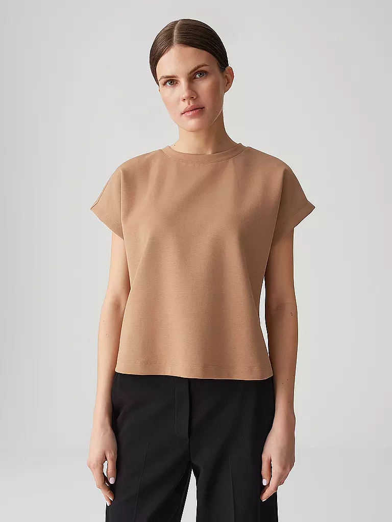 OPUS | Sweatshirt GANNE | hellbraun