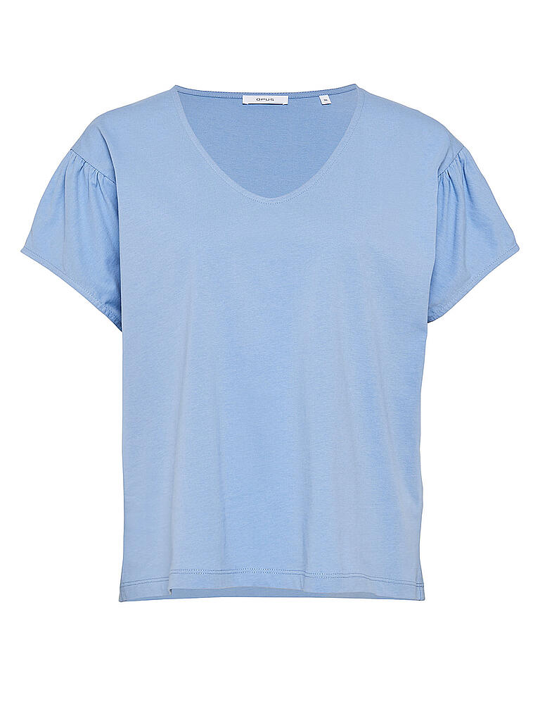 OPUS | T Shirt " Samine " | blau