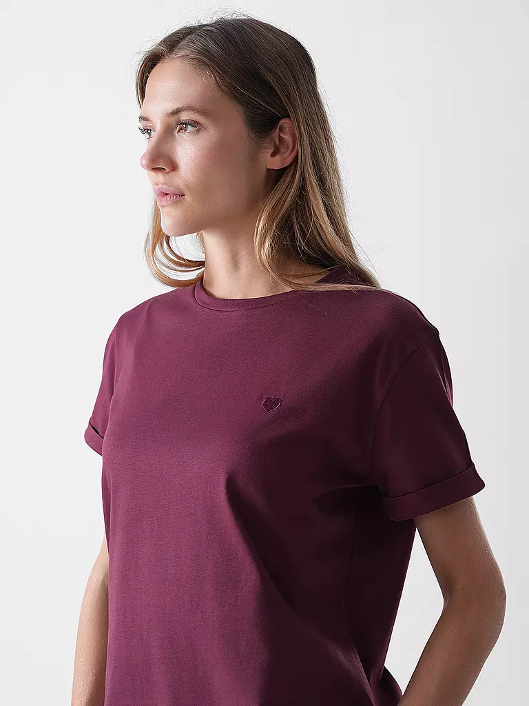 OPUS | T-Shirt SERZ | braun