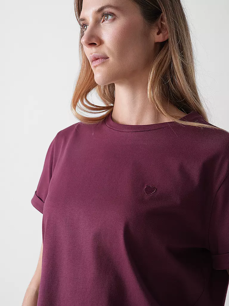 OPUS | T-Shirt SERZ | braun