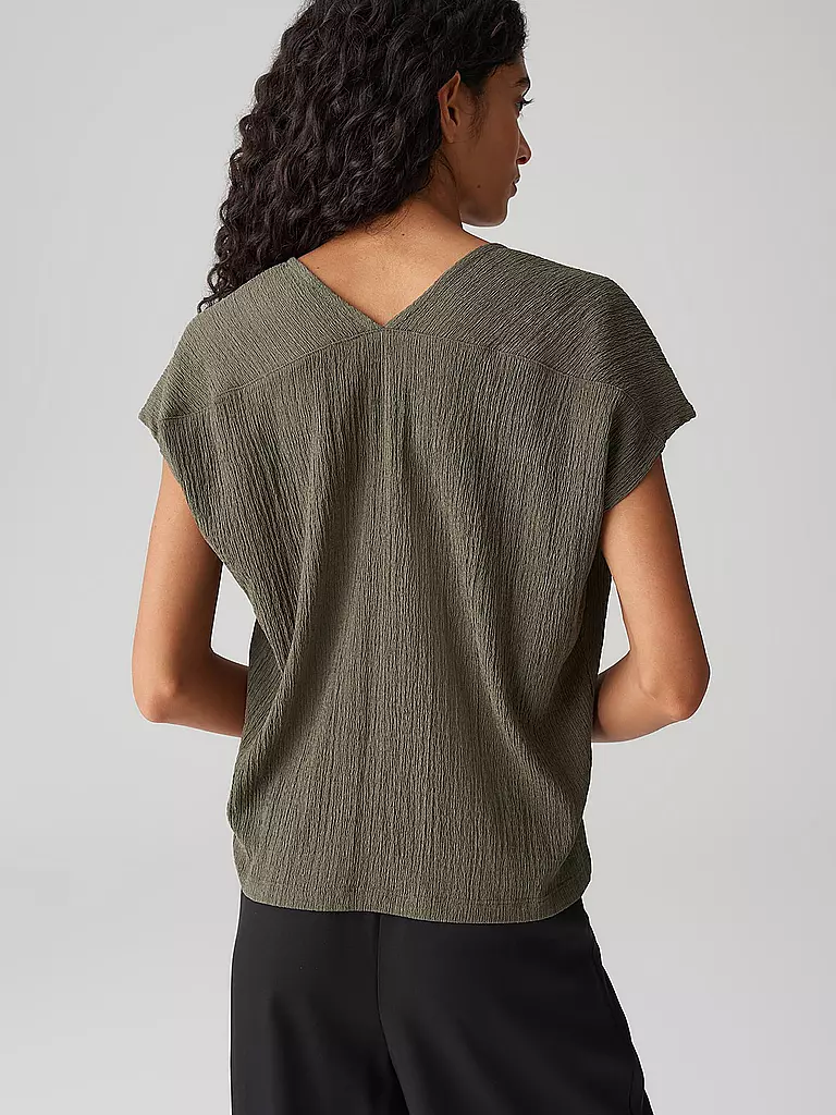 OPUS | T-Shirt SIRUKUS STRUCTURE | olive