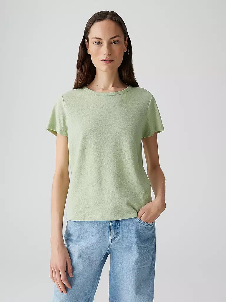 OPUS | T-Shirt SORILA | grün