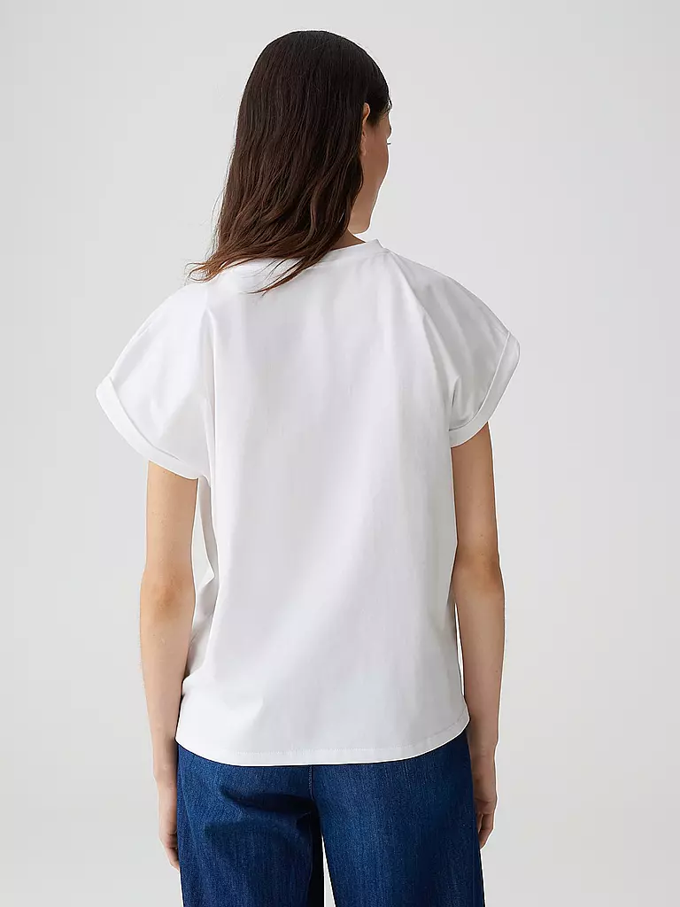 OPUS | T-Shirt SPARIS | weiss