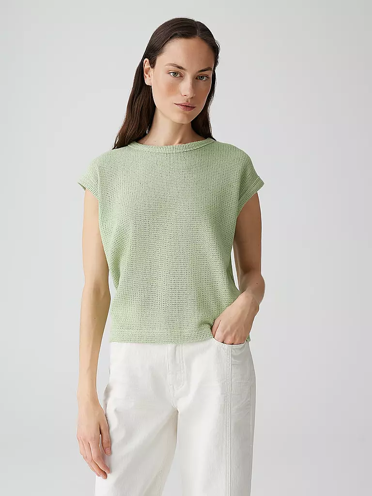 OPUS | T-Shirt SPUNKI | grün