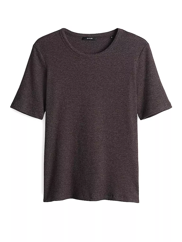 OPUS | T-Shirt SULCHEN | braun