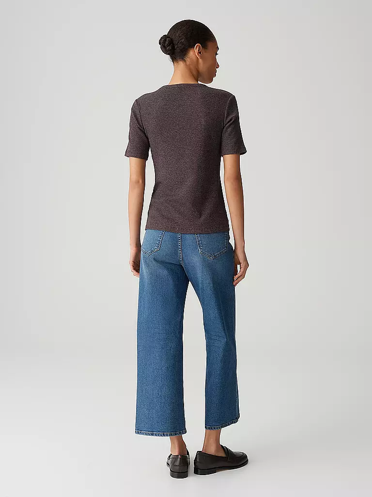 OPUS | T-Shirt SULCHEN | braun