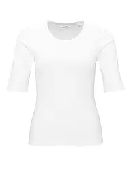 OPUS | T-Shirt SUSTAFA | weiss