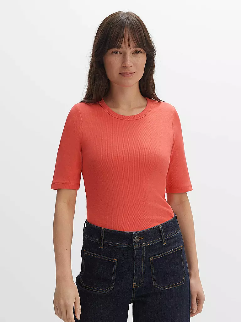OPUS | T-Shirt SUSTAFA | rot