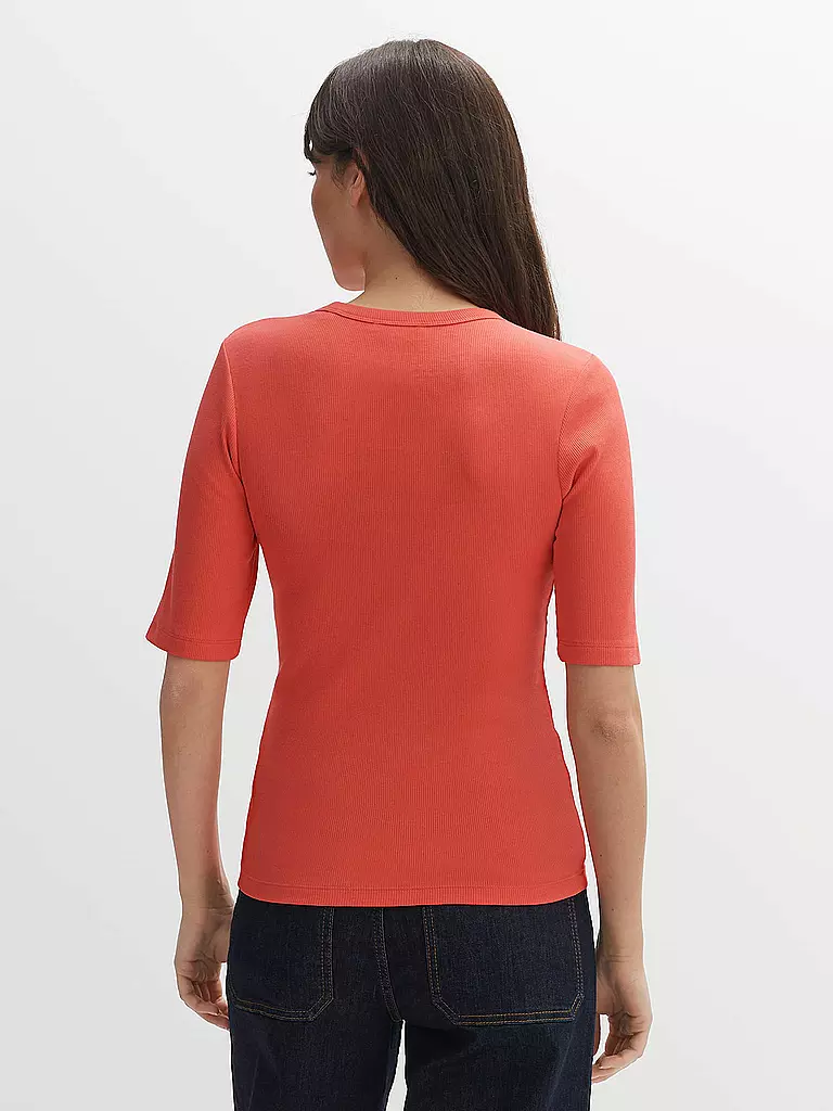 OPUS | T-Shirt SUSTAFA | rot