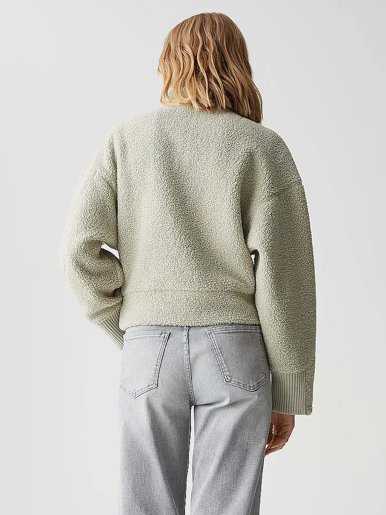OPUS | Troyer Pullover GICK | hellgrün