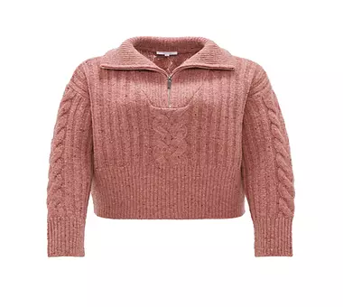 OPUS Troyer Pullover POPFY rosa