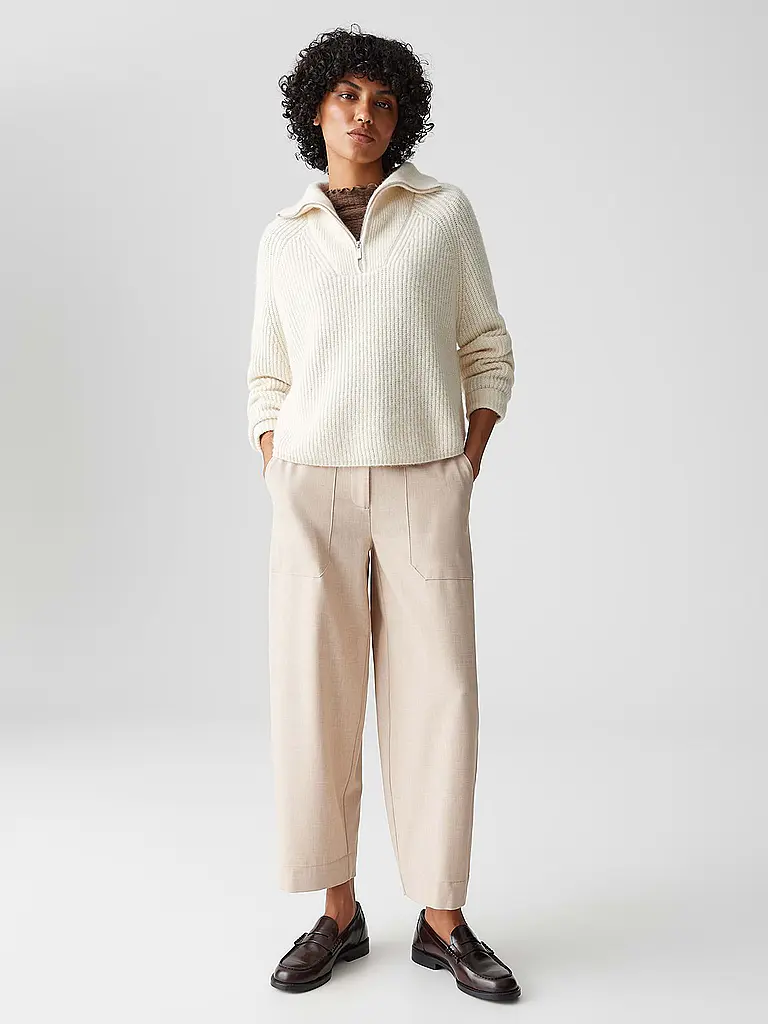 OPUS | Troyer Pullover POY | Creme