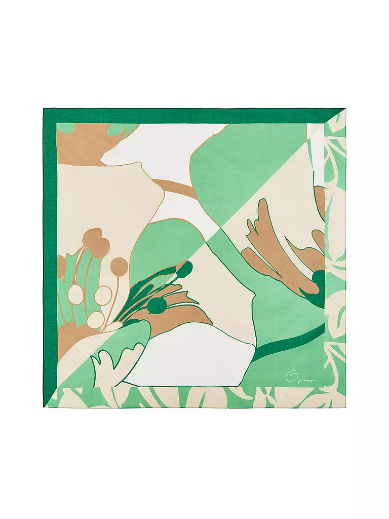 OPUS | Tuch APUKI SCARF | grün