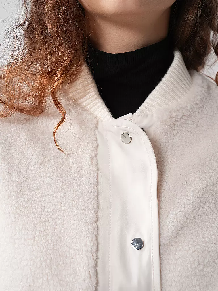 OPUS | Wendejacke in Felloptik HELDA | creme