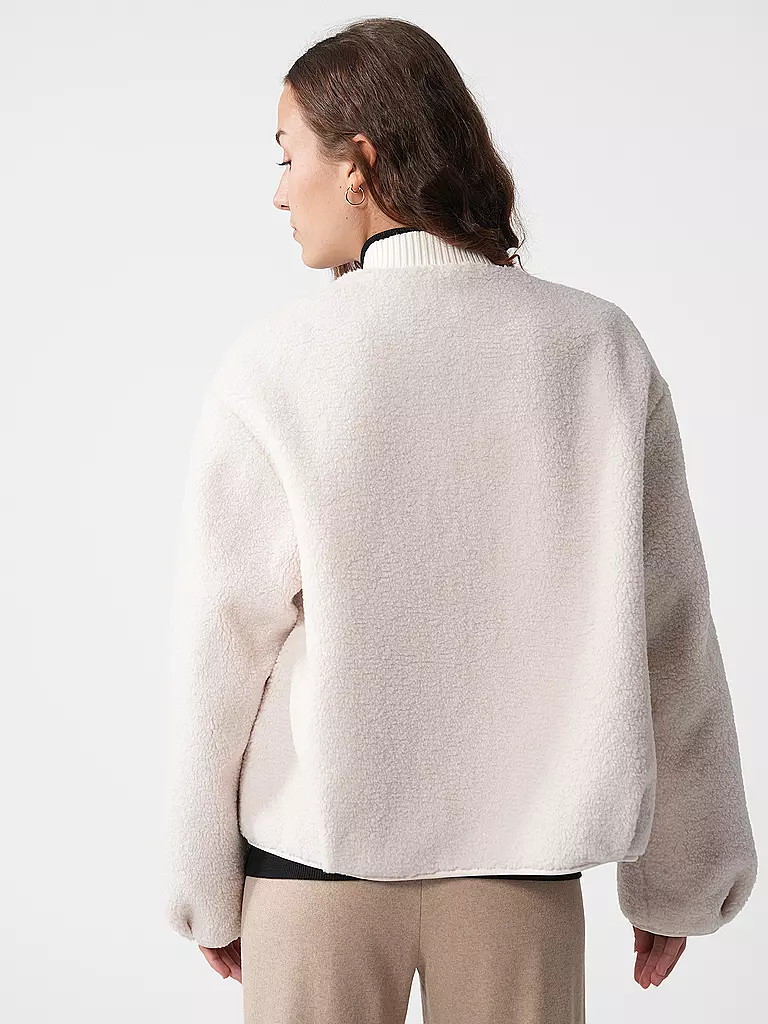 OPUS | Wendejacke in Felloptik HELDA | creme