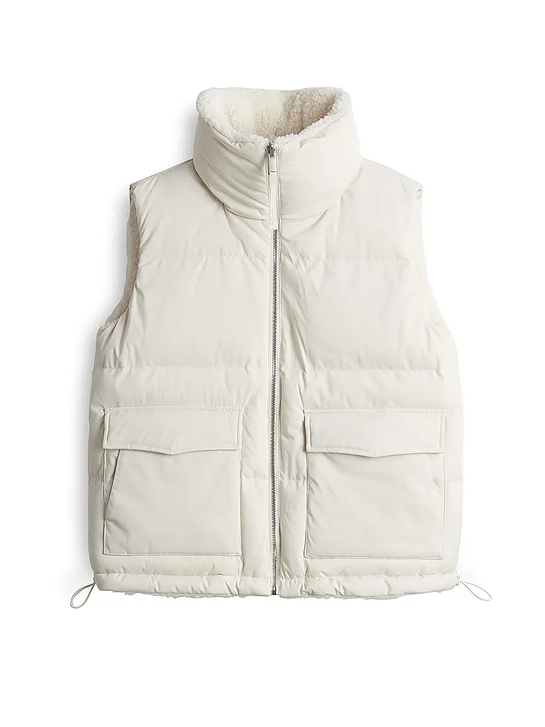 OPUS | Wendesteppgilet WENDARA | creme