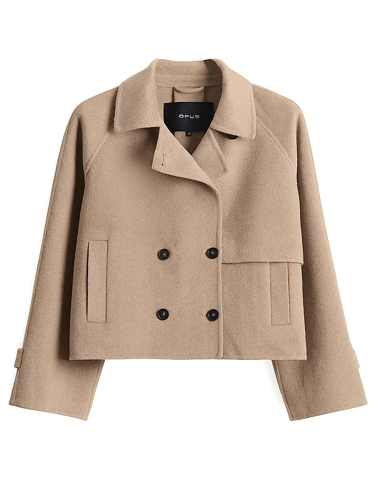 OPUS | Wolljacke HAILI | camel