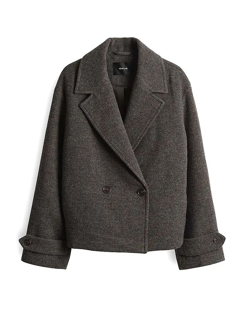 OPUS | Wolljacke HALLYN | grau