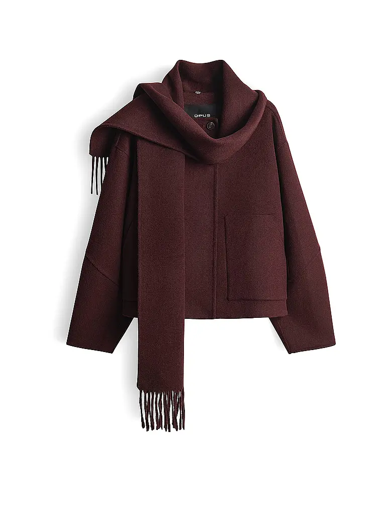 OPUS | Wolljacke HENRICA | Beere