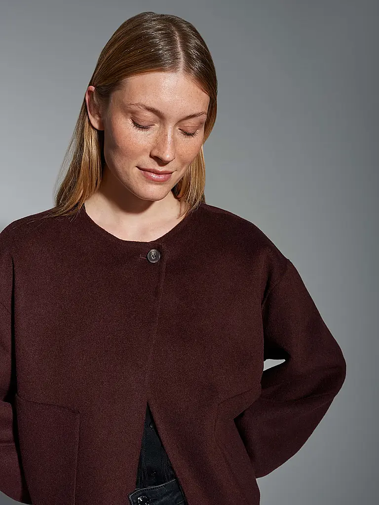 OPUS | Wolljacke HENRICA | Beere