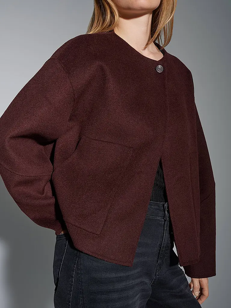 OPUS | Wolljacke HENRICA | Beere