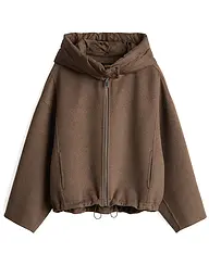 OPUS | Wolljacke HIKONA | braun
