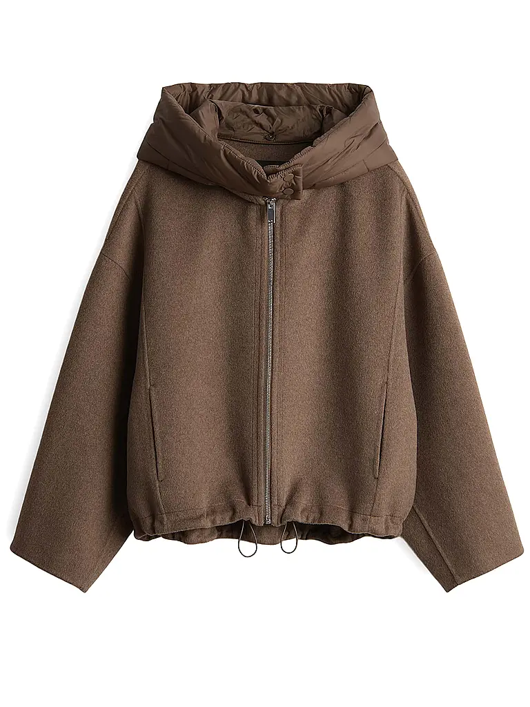 OPUS | Wolljacke HIKONA | braun