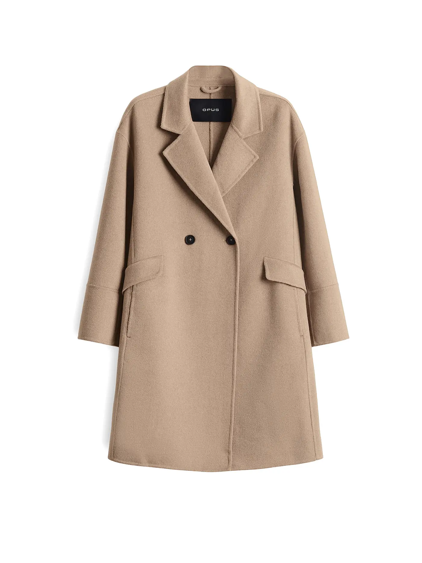 OPUS | Wollmantel HAVILDA | camel