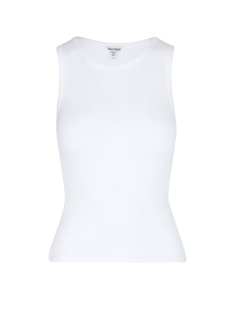 ORGANIC BASICS Top CORE RIB  weiss | L