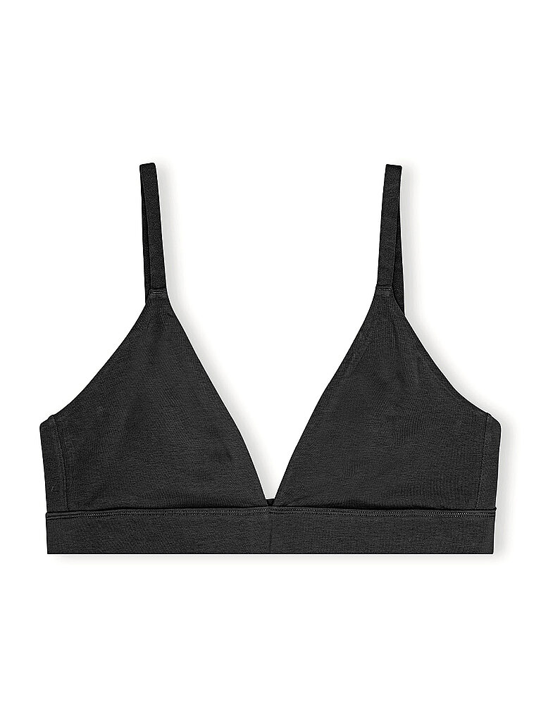 ORGANIC BASICS Bustier CORE black  schwarz | S