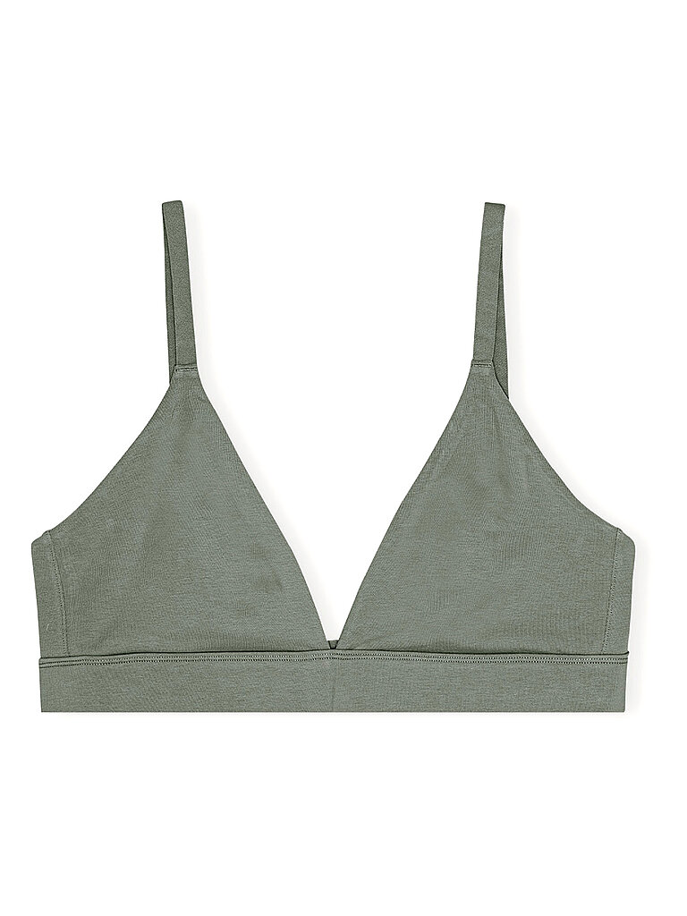 ORGANIC BASICS Bustier CORE seawood  olive | XL
