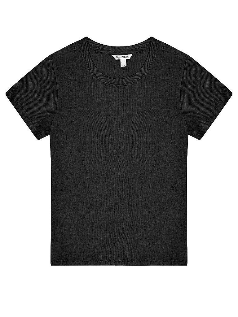 ORGANIC BASICS Loungewear Shirt schwarz | S