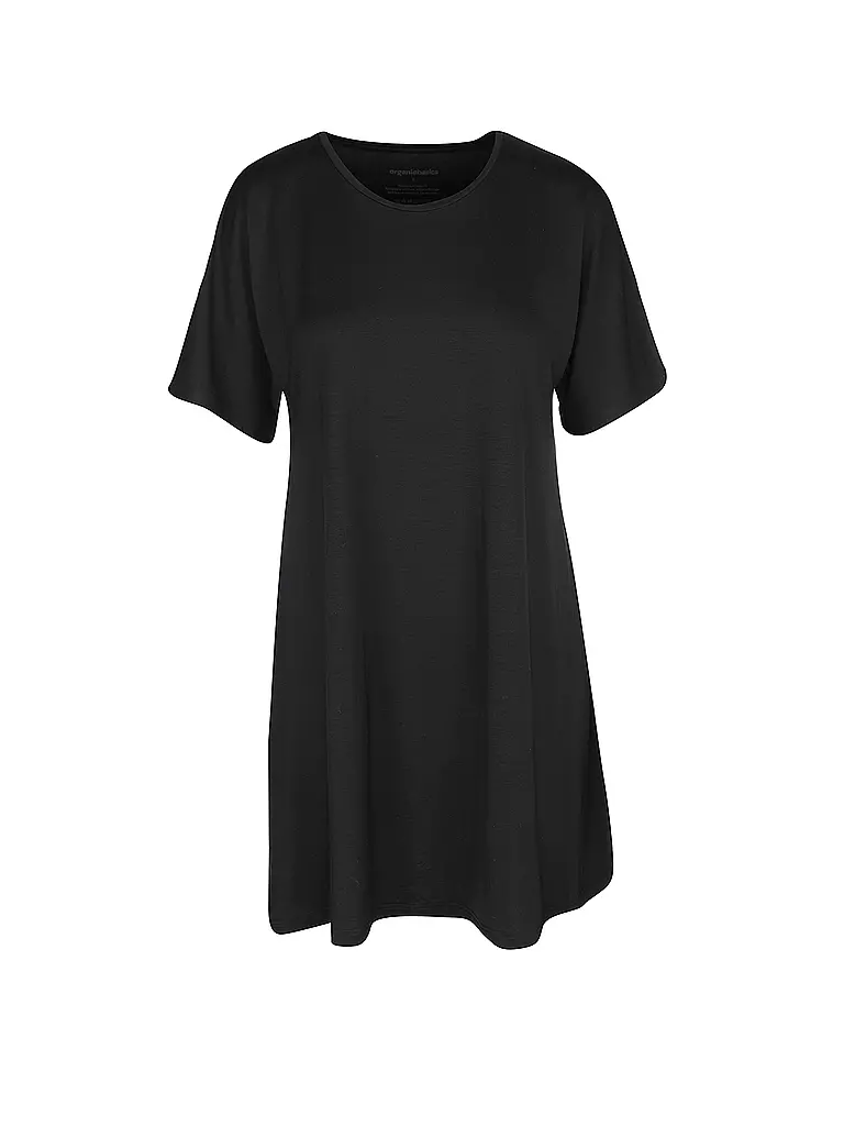 ORGANIC BASICS | Nachthemd - Sleepshirt | schwarz
