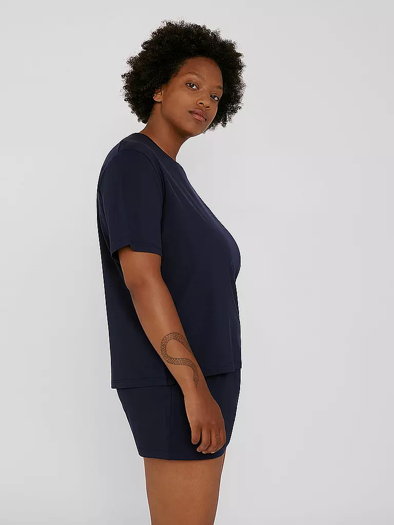 ORGANIC BASICS | Pyjamashorts | blau