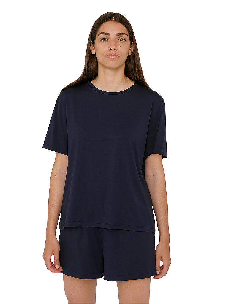 ORGANIC BASICS TShirt blau