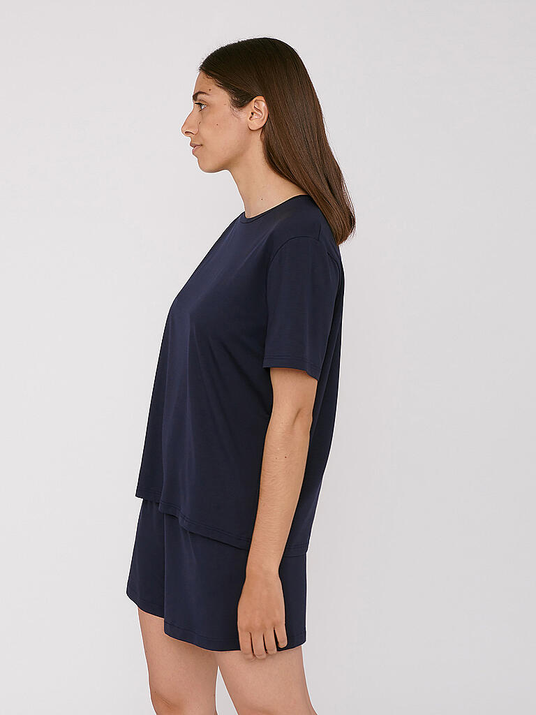 ORGANIC BASICS TShirt blau