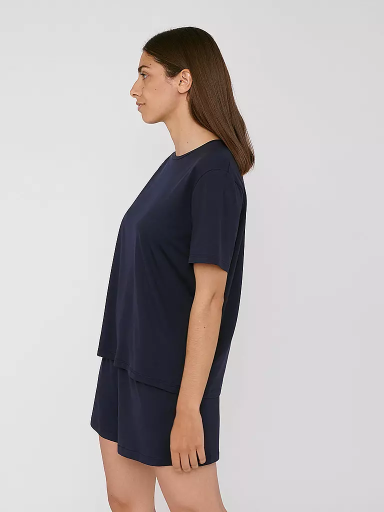 ORGANIC BASICS | T-Shirt | blau