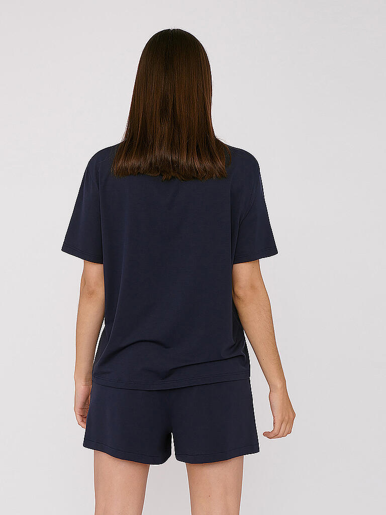 ORGANIC BASICS TShirt blau