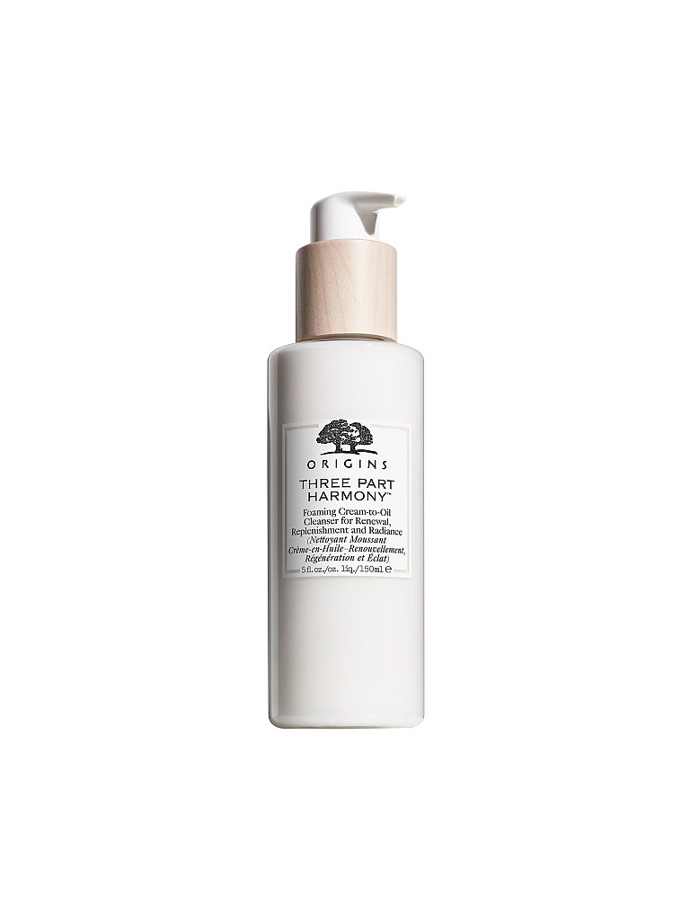 ORIGINS Three Part Harmony™ Foaming Cream-To-Oil Cleanser For Renewal 150ml