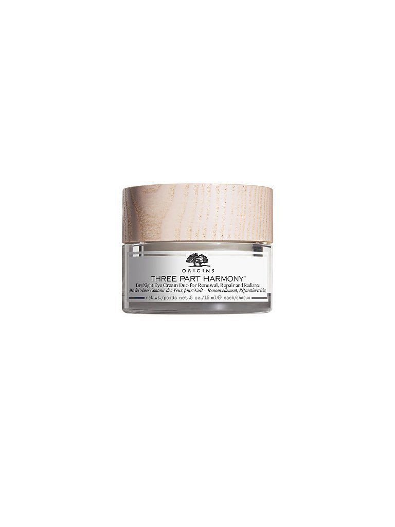 ORIGINS Three Part Harmony™ - Day & Night Eye Cream Duo for Renewal, Repair & Radiance 30ml