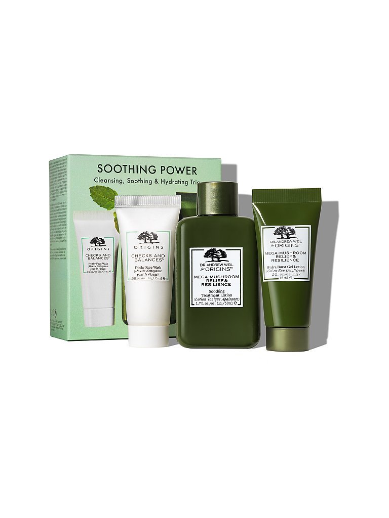 ORIGINS Geschenkset - Soothing Power - Cleansing, Soothing & Hydrating Trio 50ml/2x15ml
