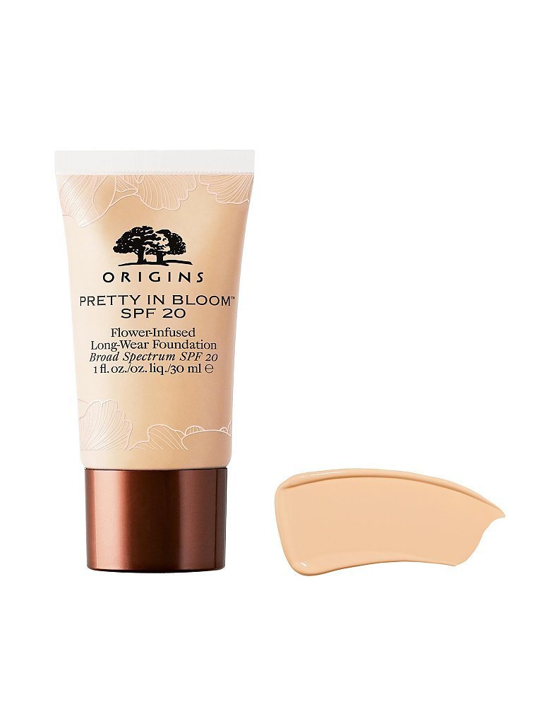ORIGINS PRETTY IN BLOOM™ SPF 20 Flower-Infused Long-Wear Foundation (110 Very Light Neutral)