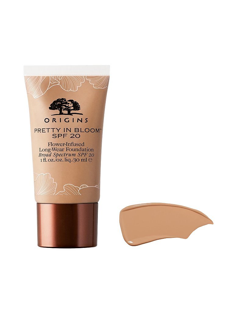 ORIGINS PRETTY IN BLOOM™ SPF 20 Flower-Infused Long-Wear Foundation (300 Light Medium Cool)