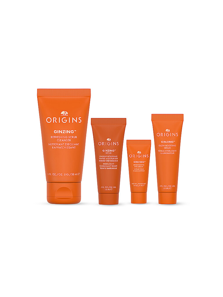 ORIGINS Geschenkset - GinZing Glow-To-Go Kit 30ml/2x15ml/5ml