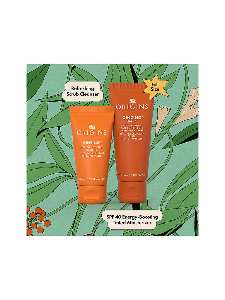ORIGINS | Geschenkset - GINZING™ Protect & Glow 50ml/30ml | 