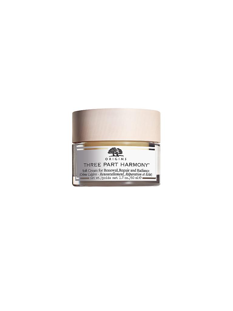 ORIGINS | Three Part Harmony™ Soft Cream For Renewal, Repair and Radiance 50ml | keine Farbe