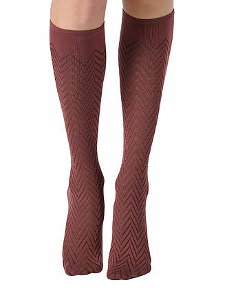 OROBLU | Kniestrümpfe TWEED 40 cacao 3