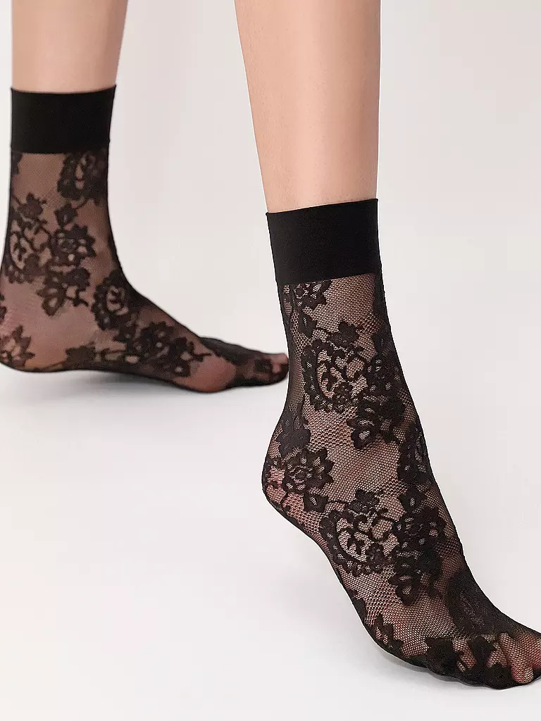 OROBLU | Feinstrumpfsocken black | schwarz