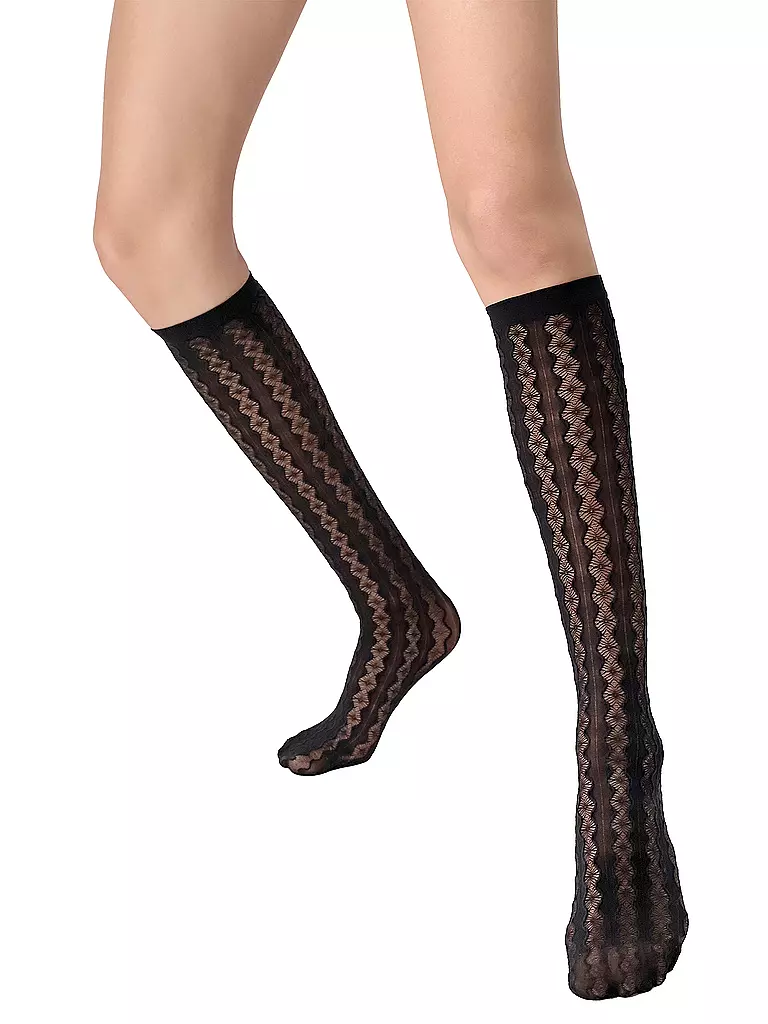 OROBLU | Kniestrümpfe black  | schwarz