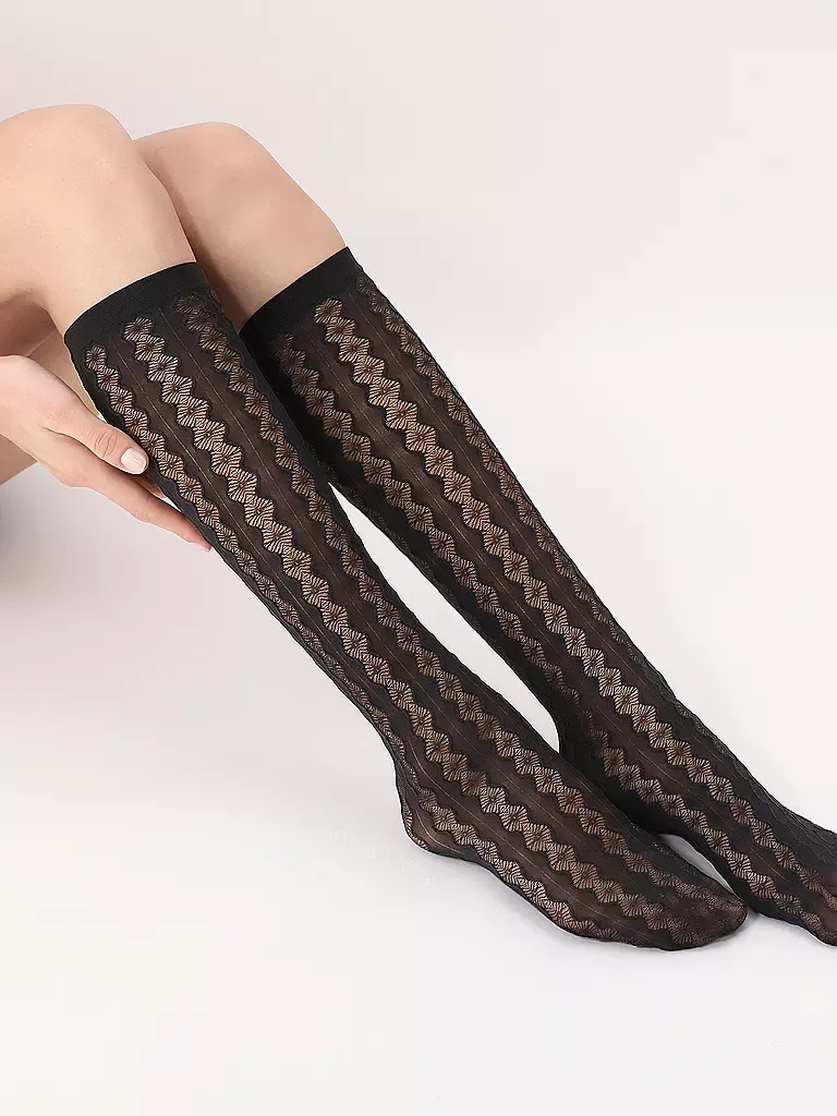 OROBLU | Kniestrümpfe black  | schwarz